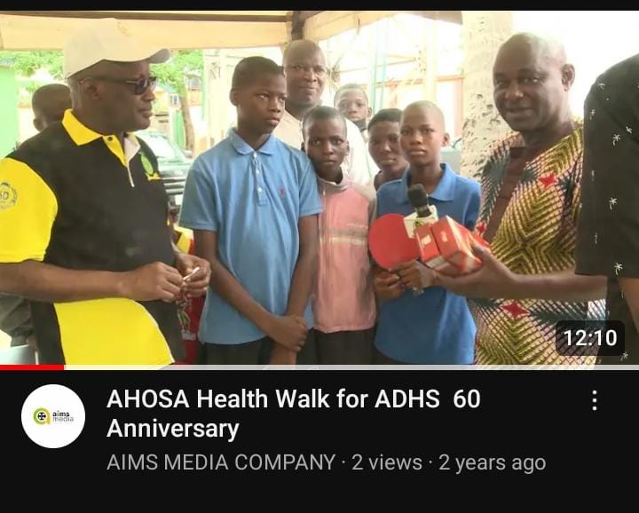 AHOSA Health Walk for ADHS 60 Anniversary